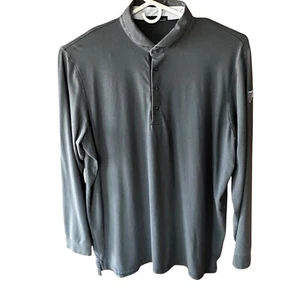 Greyson Polo Shirt Mens XXL Gray Long Sleeve Pima Cotton Blend Stretch - Picture 1 of 10