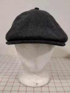 Imperial Newsboy Cabbie Flat Cap Hat Gray Mens Size L/XL - Picture 1 of 7