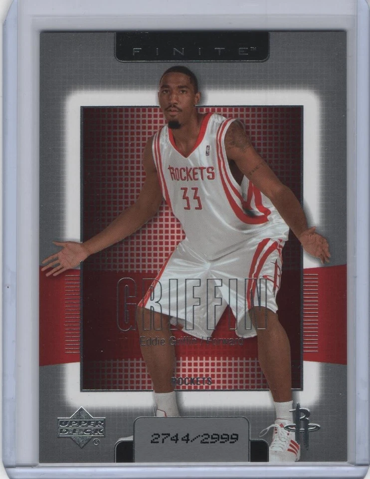 2003-04 Upper Deck Finite Base #63 Eddie Griffin 2744/2999 - Image 1 of 1