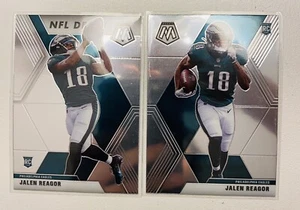 JALEN REAGOR 2020 PANINI MOSAIC #208 BASE ROOKIE PHILADELPHIA EAGLES + Debut Lot - Picture 1 of 2