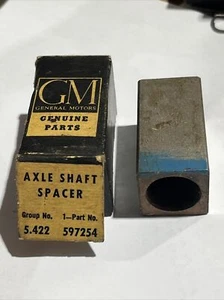 Chevrolet 1933-54 Axle Shaft Narrow Spacer P/N 597254 x 1 Nos GM - Picture 1 of 8