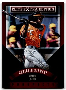 Christin Stewart 2015 Panini Elite Extra Edition Pre Rookie #35 Detroit Tigers