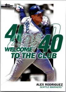 2023 Topps #WC-4 Alex Rodríguez Bienvenido al Club 005271 - Imagen 1 de 2