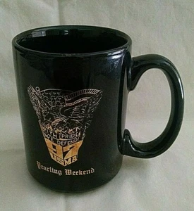 US MILITARY ACADEMY MUG 1997 COMPANY A 3 AMIGOS BLACK GOLD USMA YEARING WEEKEND. - Bild 1 von 9