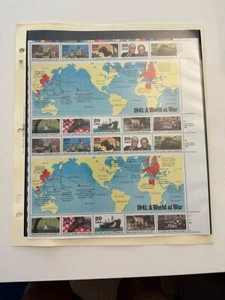 Scott# 2559 - WWII World at War 1941 Full Sheet of 20 Non Smoking Household - Picture 1 of 1