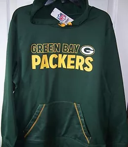 Green Bay Packers Green Sweatshirt TX3 Warm Mens Large New with Tags - Picture 1 of 2