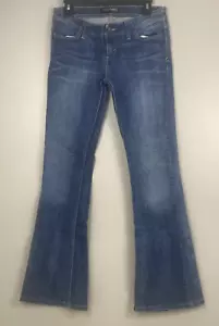 Levi’s Jeans Womens Sz 9M Blue Denim Flared Leg Genuinely Crafted Fits - Picture 1 of 12