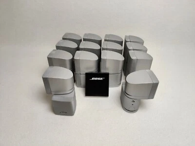 NEU 1x BOSE Doppelcube Lautsprecher silber Acoustimass & Lifestyle Haupt/Stereo - Bild 1 von 4
