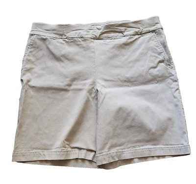 Bermudas de compresión Talbots para mujer 16 beige 36 x 8 tiro alto elásticas Foto 1 de 4
