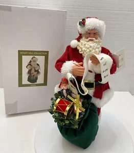 Windy Hill Collection 12" Stoffmaché Spielzeug Tasche Santa 121024-NEU im Karton - Bild 1 von 12