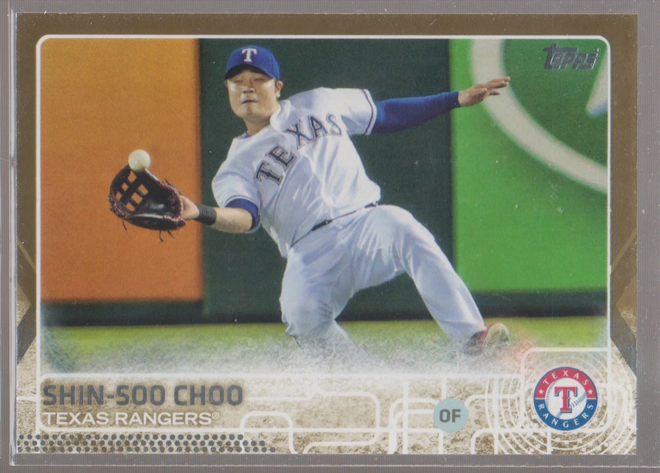 2015 Topps Gold #320: Shin-Soo Choo 843/2015 - Image 1 of 1