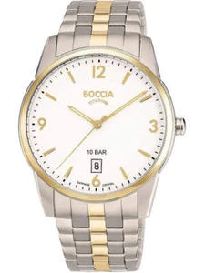 Boccia 3632-02 Men`s Watch Titanium 40mm 10ATM - Picture 1 of 2