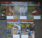 Lot de 5 numéros 2013/15 Family Handyman Magazine outils de rangement réparation maison