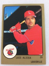 1988 Louisville Redbirds-ProCards Minor League Baseball Card-Luis Alicea