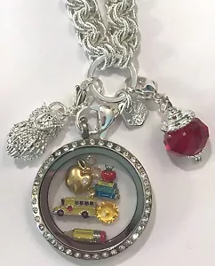 ❤️AUTÉNTICOS DIJES Y COLGANTES DE CADENA DE MEDALLÓN DE BÚHO ORIGAMI ~ ESTUDIANTE MAESTRO DE ESCUELA❤️ - Imagen 1 de 1