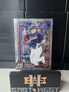 2025 Topps Series 1 - Dylan Crews #74 Sandglitter RC Rookie - Bild 1 von 2