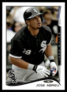 2014 TOPPS MINI ROOKIE Jose Abreu Chicago White Sox #496 R1 - Picture 1 of 2