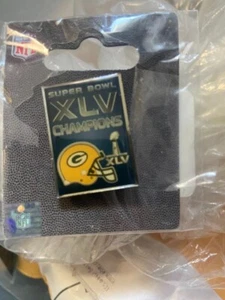Green Bay Packers Football Jersey Hat Pin Tie Tack Super Bowl XLV Game  2011 NEW - Picture 1 of 1