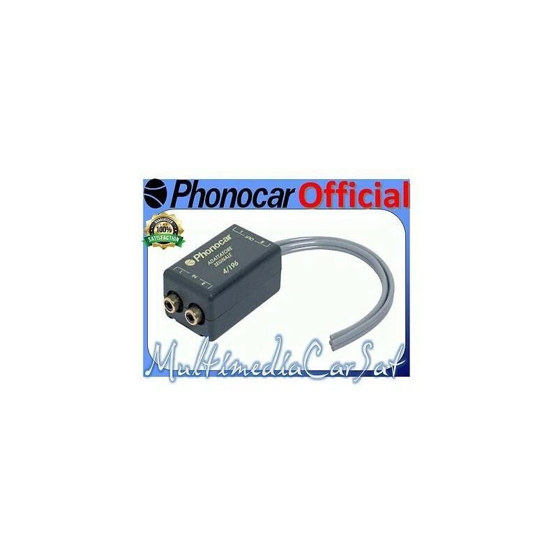 Riduce il Segnale da Amplificato a Preamplificato. Phonocar 4/196