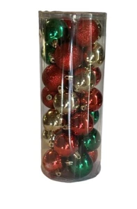 Verschiedene 28 Stück Christbaumschmuck rot gold und grün - Bild 1 von 2