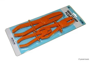 AUTOMOTIVE RUBBER HOSE PINCHING PLIERS – pinch off tool – hand tools – orange - Picture 1 of 1