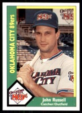 1990 CMC John Russell Oklahoma City 89ers #161