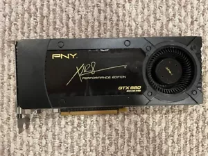 PNY Geforce GTX 660 2GB XLR8 Performance - GPU Graphics video card PCI-E working - Picture 1 of 3