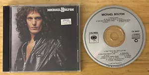 Michael Bolton Self-Titled CD in Broken Case (1983 CBS Records Used) - Picture 1 of 4
