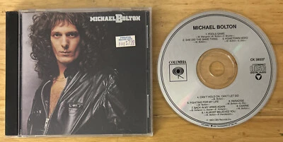 Michael Bolton Self-Titled CD in Broken Case (1983 CBS Records Used) - Image 1 of 4