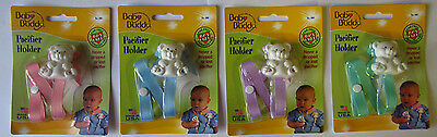 Baby Buddy Bear Pacifier Holder  - BPA Free New Free Shipping In The US • 6.79$