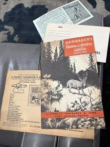 S. Stanley Hawbaker & SonTRAPPING SUPPLIES CATALOG Season 1948 TRAPS, TRAPPER - Picture 1 of 3