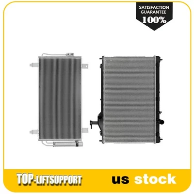 Replacement Fits 2014 2015 2016 Mitsubishi Outlander AC Condenser and Radiator - Image 1 of 4
