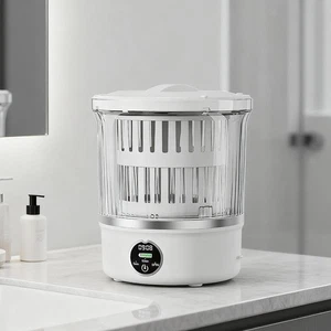 Portable Mini Washing Machine Lightweight Underwear Washer for Rvs Dorm Home - Picture 1 of 6