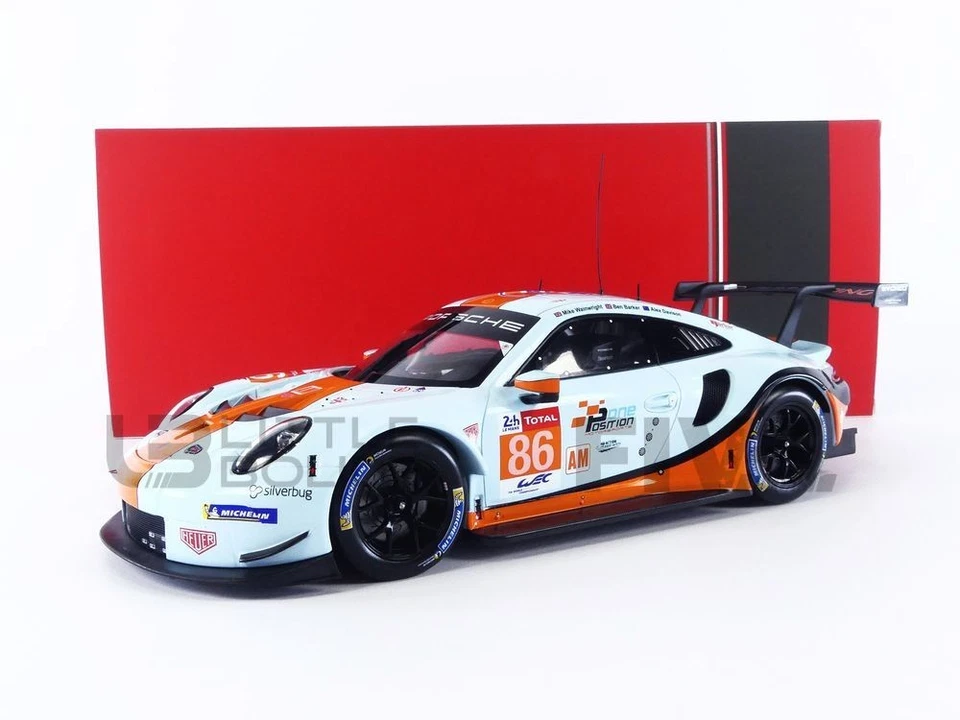 IXO 1/18 - PORSCHE 911 (991) RSR - LE MANS 2018 LEGT18008 - Image 1 of 1