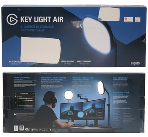 Elgato Key Light Air - WiFi LED Panel 1400 Lumens 10LAB9901 - NEW OPEN BOX - Picture 1 of 9