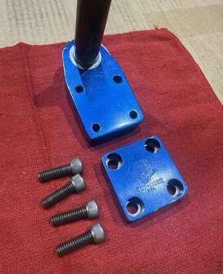 80’s TUF•Neck USA Vintage Tiger Stamped  BMX STEM Blue. - Image 1 of 4