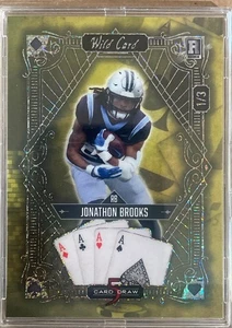 2024 Wild Card - Jonathan Brooks Rookie Numbered #'d /3 #SDPH-JB - Picture 1 of 2