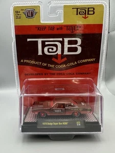 M2 MACHINES CHASE TAB/COCA-COLA 1970 DODGE SUPER BEE HEMI A25 22-46-NEW - Picture 1 of 8