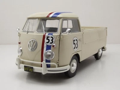 VW T1 Pritsche #53 Beige Modellino 1:18 Solido - Immagine 1 di 4