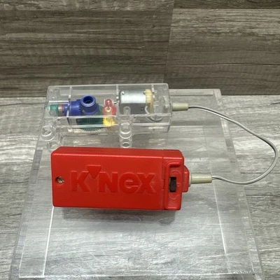 1 Knex Motor Tethered Power Pack Short Cord Screw-on Cover K'nex Part - Image 1 of 4