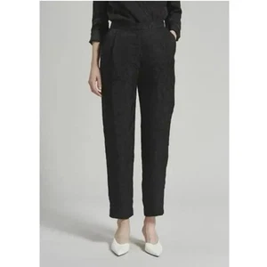 Pantalón corto Rachel Comey negro satinado jacquard lado oeste talla 12 - Imagen 1 de 9