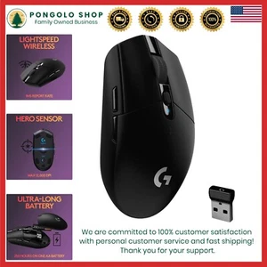High-Performance G305 LIGHTSPEED Gaming Mouse with Customizable Controls - Black - Picture 1 of 11