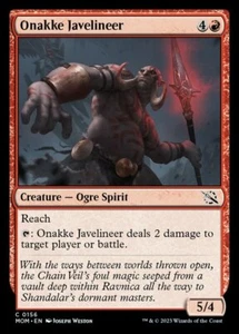 Onakke Javelineer X4 (March of the Machine (2023)) MTG (NM) *CCGHouse* Magic - Bild 1 von 1