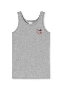 Schiesser Girl Shirt Top Horse 116 128 140 152 Tank Top Linen - Picture 1 of 2