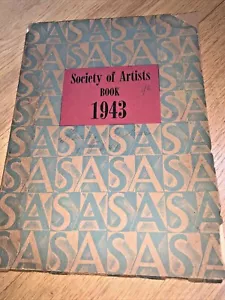 1943 SOCIETY OF ARTISTS Buch - William Dobell / Harold Abbott - AUSTRALIEN - Bild 1 von 12