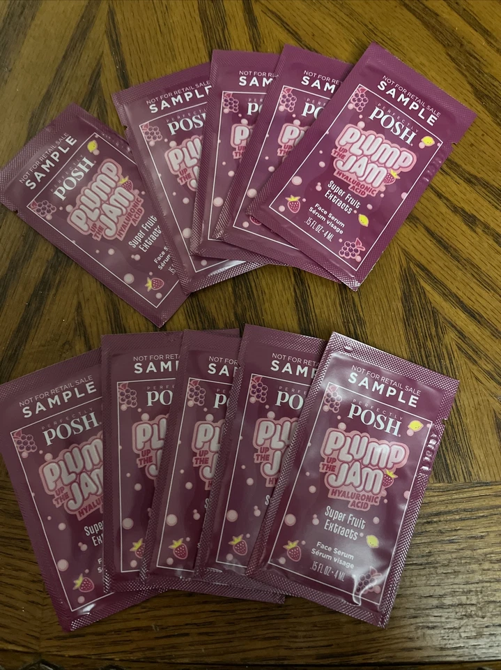 10 Perfectly Posh Plump Up the Jam Face Serum Samples - Image 1 of 1