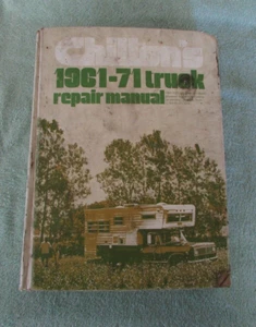 1961 to 1971 Chilton's Gas/Diesel, 1/2 Ton-2 1/2 Ton, Truck Repair Manual - Picture 1 of 24