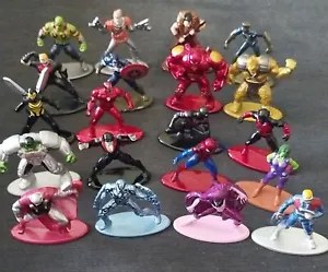 Twenty (20) Jada Toys Marvel Nano Metal Figures Mini Figures Die Cast Metal - Picture 1 of 7