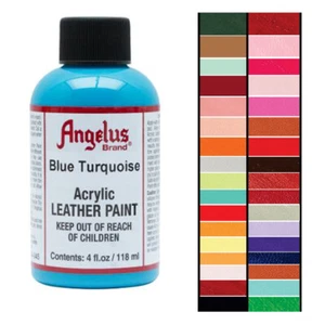 73AS Angelus Acrílico Cuero Pintura Zapatos Botas Bolsas 4 OZ - Imagen 1 de 49
