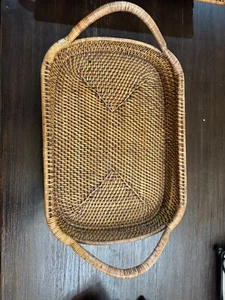 Pampered Chef Woven Collection Basket Pre-Owned - Picture 1 of 5